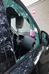 Temper glass broke into and replaced here at Able Auto Glass in Houston, TX